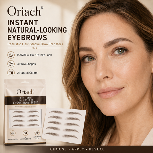 Oriach® Realistic Hair-Stroke Brow Transfers