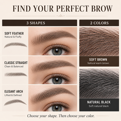 Oriach® Realistic Hair-Stroke Brow Transfers
