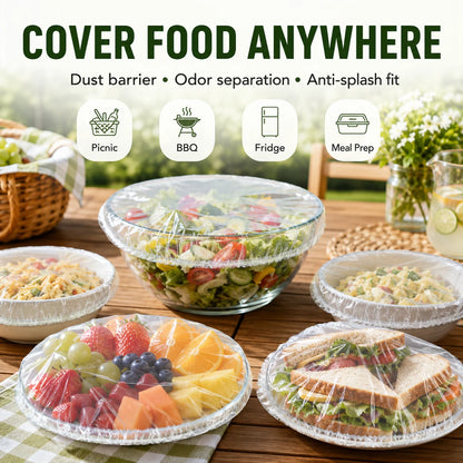 FreshShield food cover bags for picnic BBQ fridge and meal prep