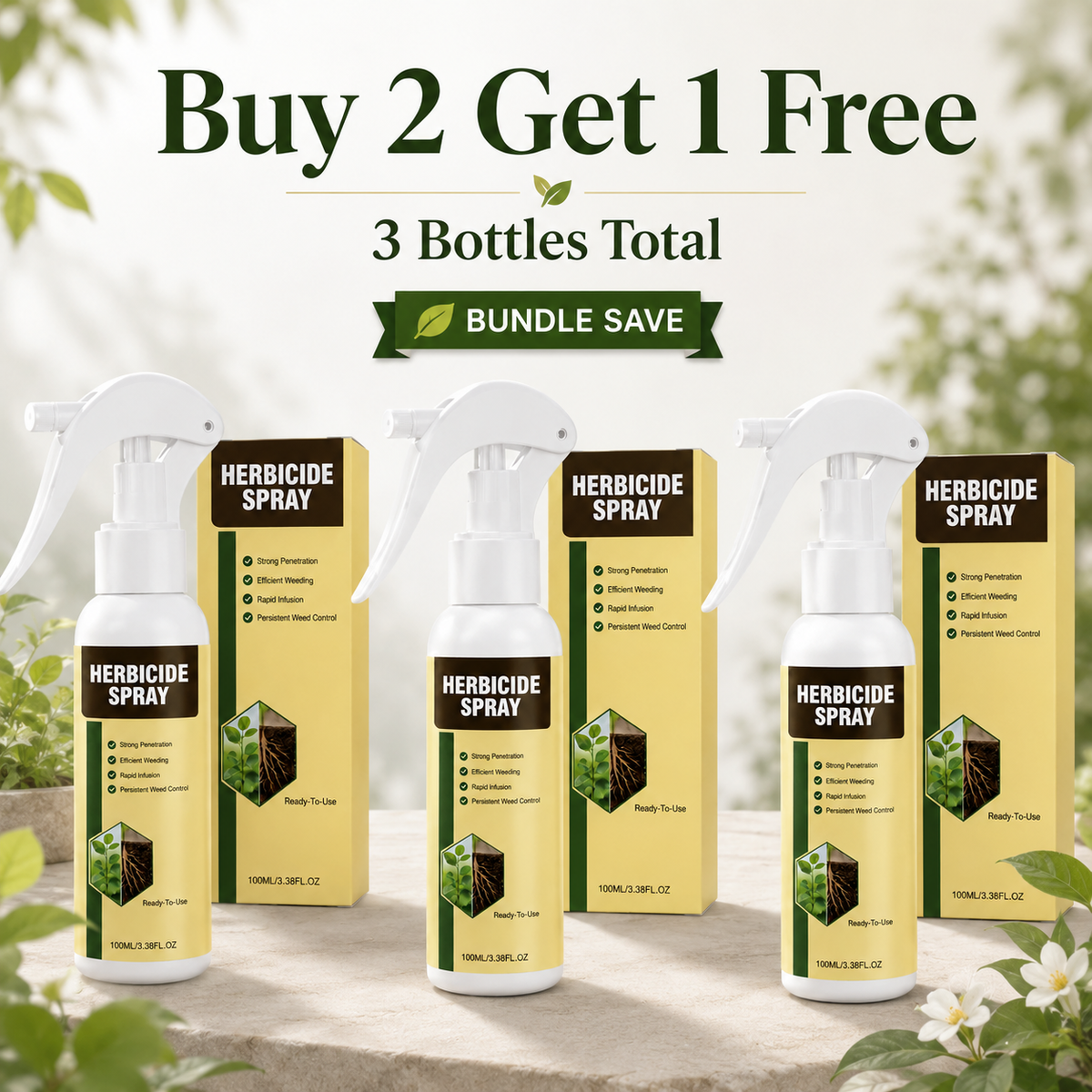 Root-Acting Weed Killer Spray – Fast & Long-Lasting Weed Control