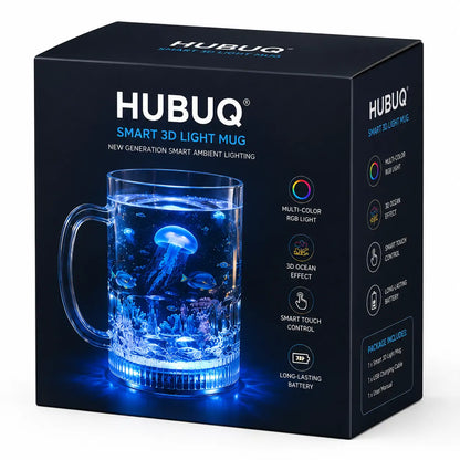 HUBUQ® Smart Acrylic Glow Glass