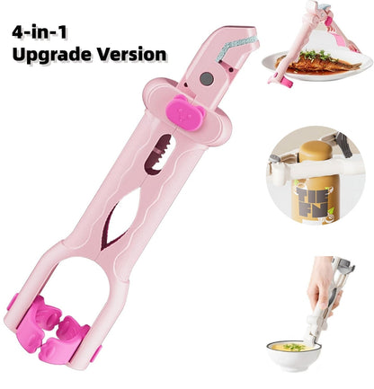 🔥Upgraded version with anti-slip and high heat resistance Hot Plate Gripper | Buy 1 Get 1 Free