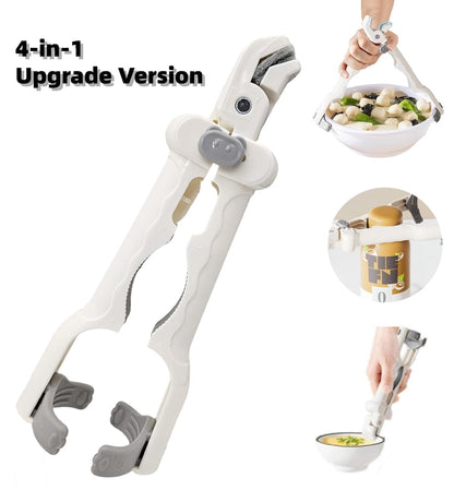 🔥Upgraded version with anti-slip and high heat resistance Hot Plate Gripper | Buy 1 Get 1 Free