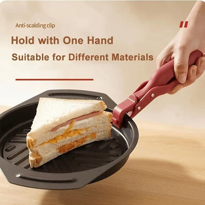 🔥Upgraded version with anti-slip and high heat resistance Hot Plate Gripper | Buy 1 Get 1 Free