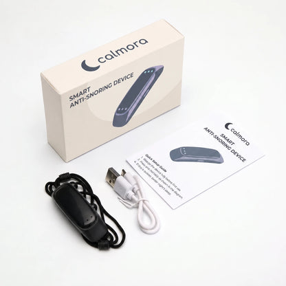 Smart anti-snoring device package contents