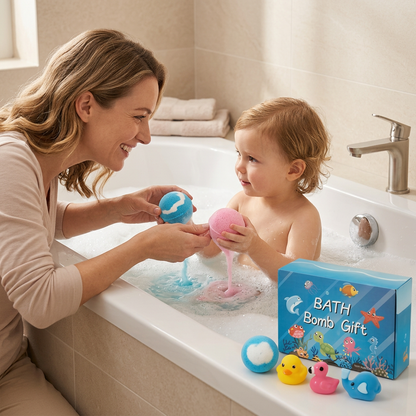 Bath bomb for kids